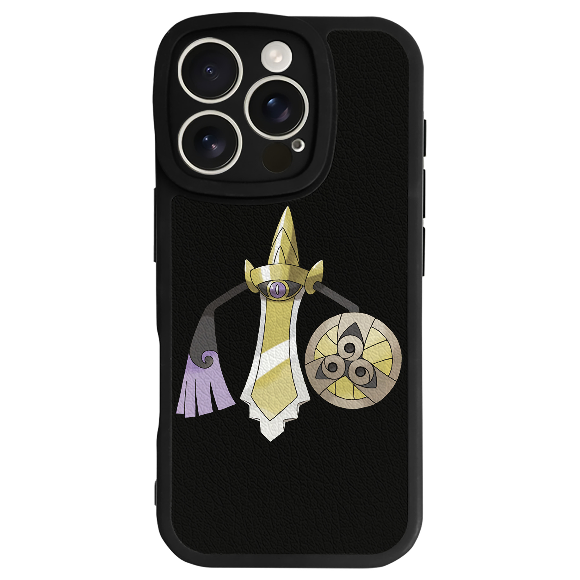 （画像用） ポケットモンスター Pokémon 【iPhone 16シリーズ対応】シリコンスマホケース（レザー調） 材質：シリコン